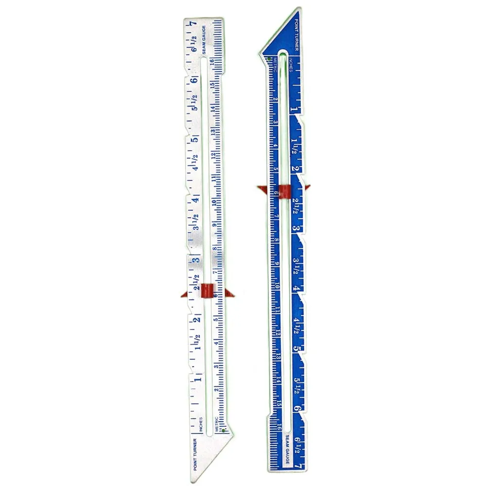 Sewing Gauge Ruler - 1Pcs Quilting Ruler Aluminium Stitching Tip