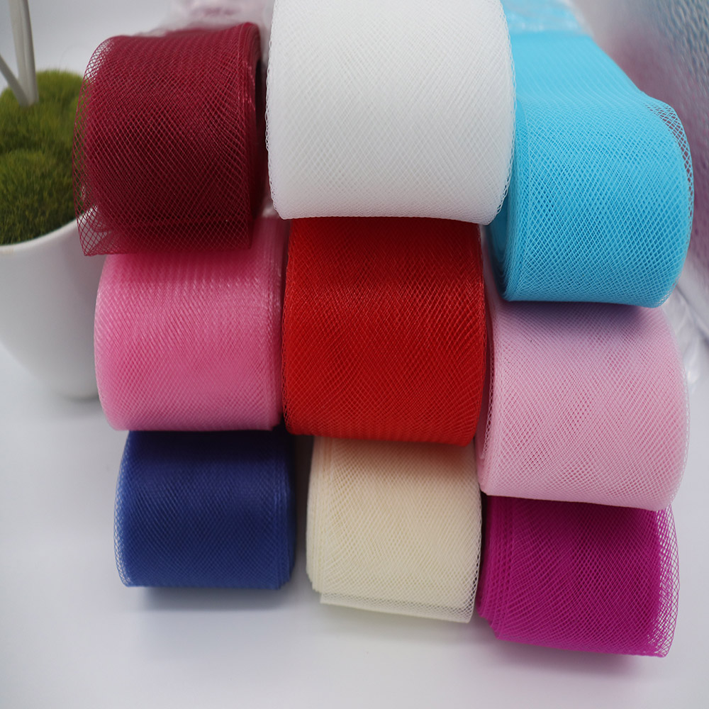 Soft Polyester Mesh Ribbon Fla - Sewing Art 评论和价格