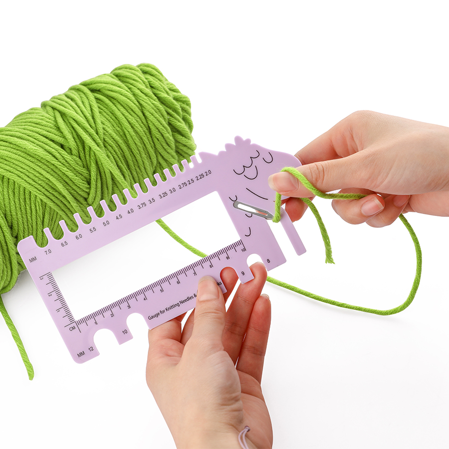 1pcs Sheep Head Shaped Gauge R - Sewing Gauge Ruler 评论和价格