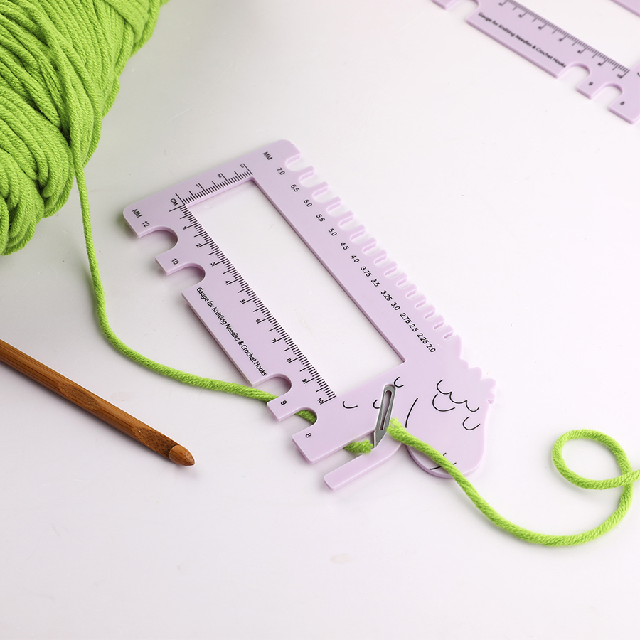 1pcs Sheep Head Shaped Gauge R - Sewing Gauge Ruler 评论和价格