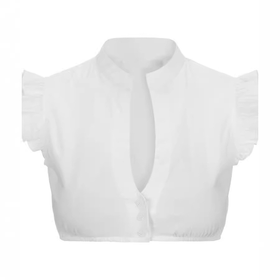 Women Crop Top Shirts 2025 New - Sewing V 评论和价格