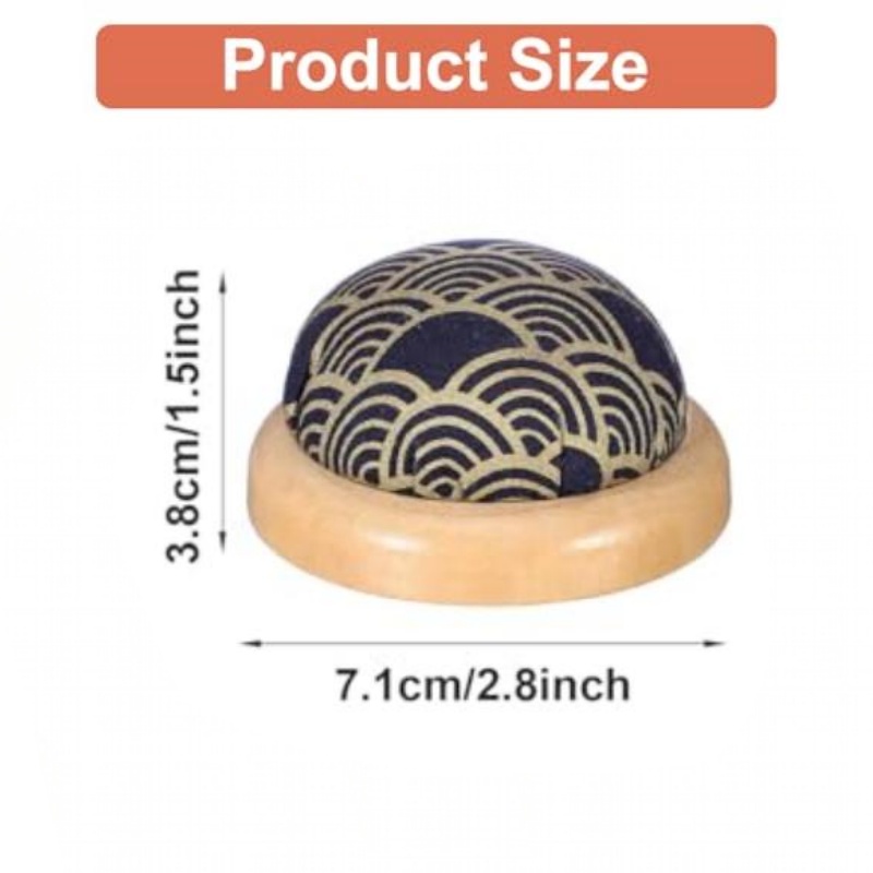 1PC Vintage Embroidery Pin Cus - Sewing Pin Cushion 评论和价格