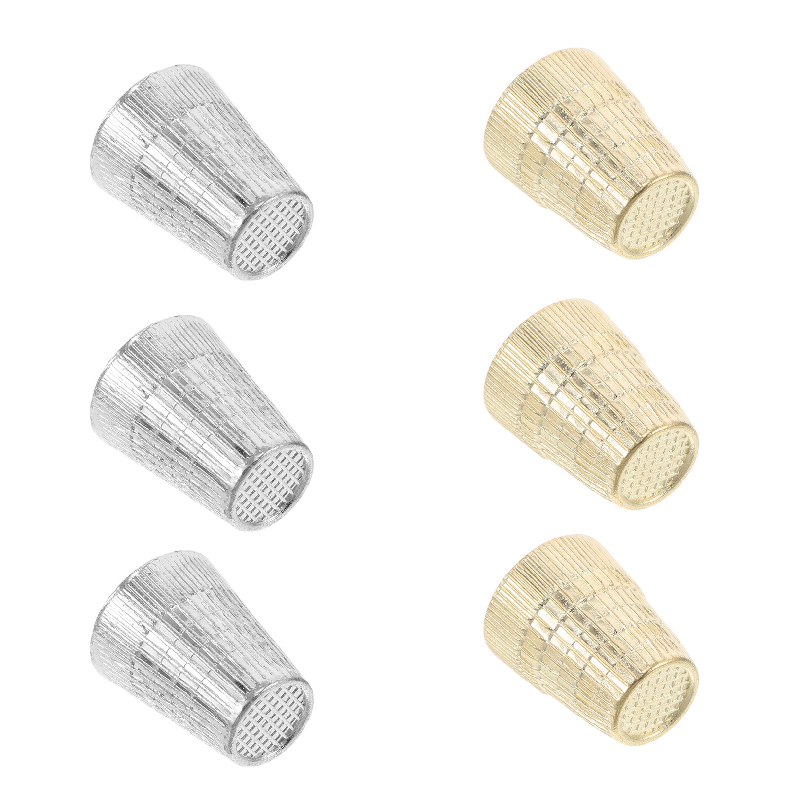 6Pcs Vintage Metal Sewing Thim - Sewing Thimble Metal 评论和价格