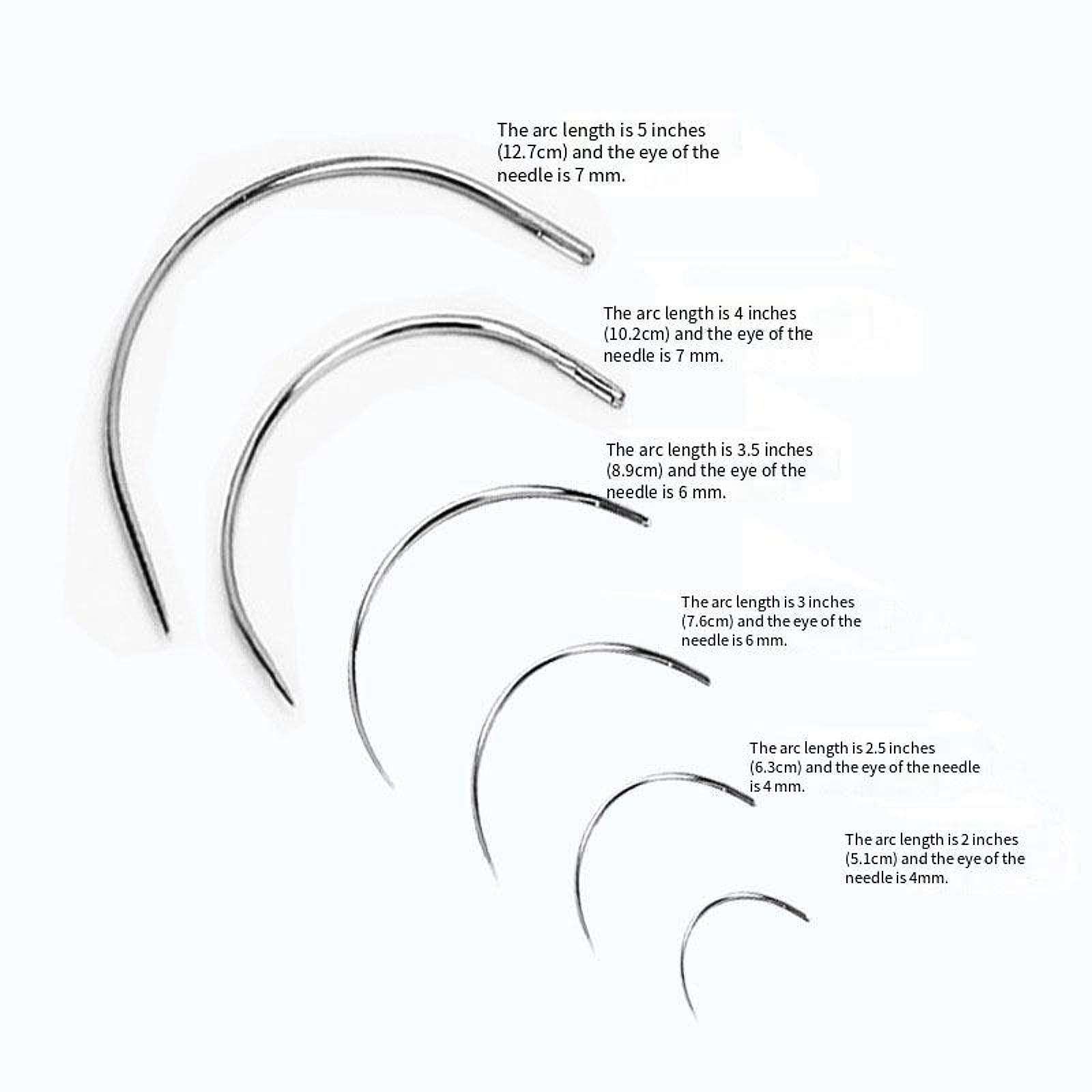 Hand Sewing Pins Curved Heavy  - Leather Needle Heavy 评论和价格