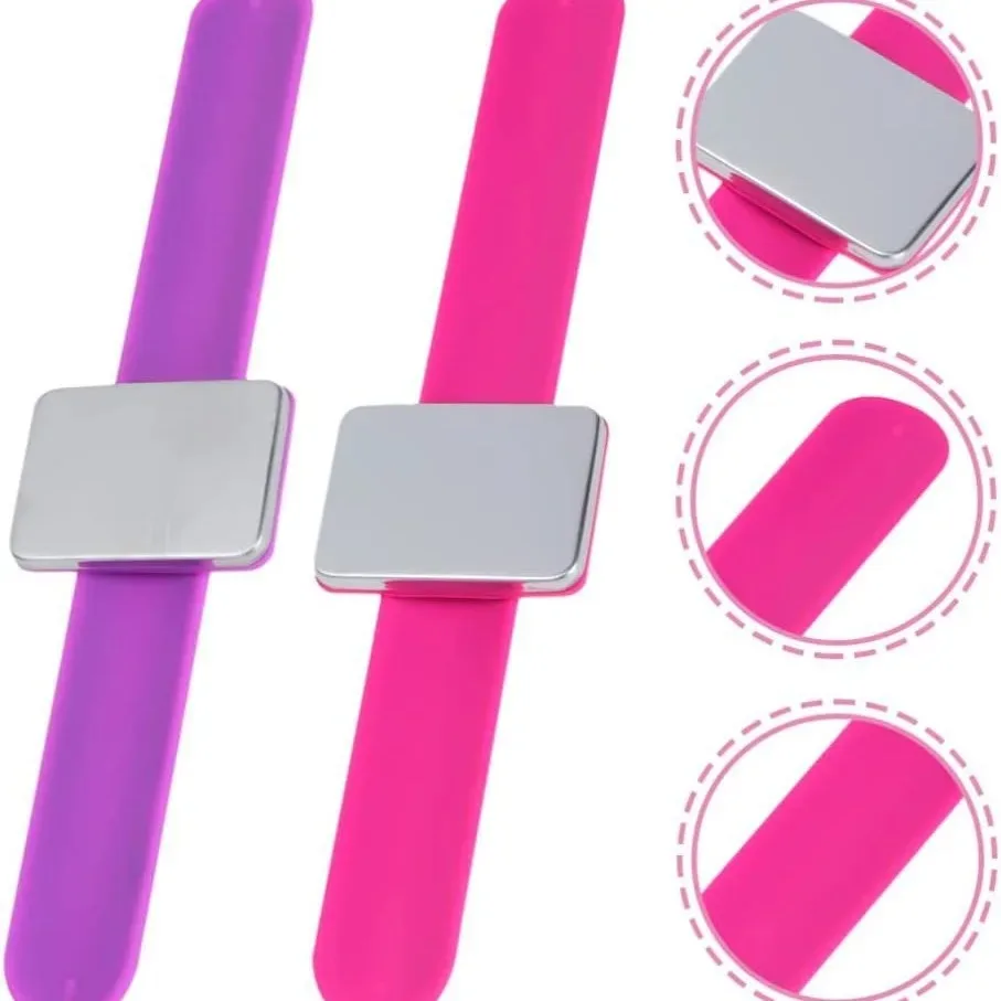 Silicone Magnetic Wrist Pincus - Sewing Pin Cushion 评论和价格