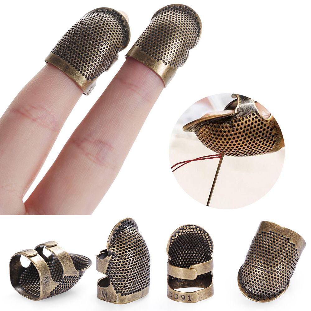 Sewing Accessories Vintage Gol - Sewing Thimble Metal 评论和价格