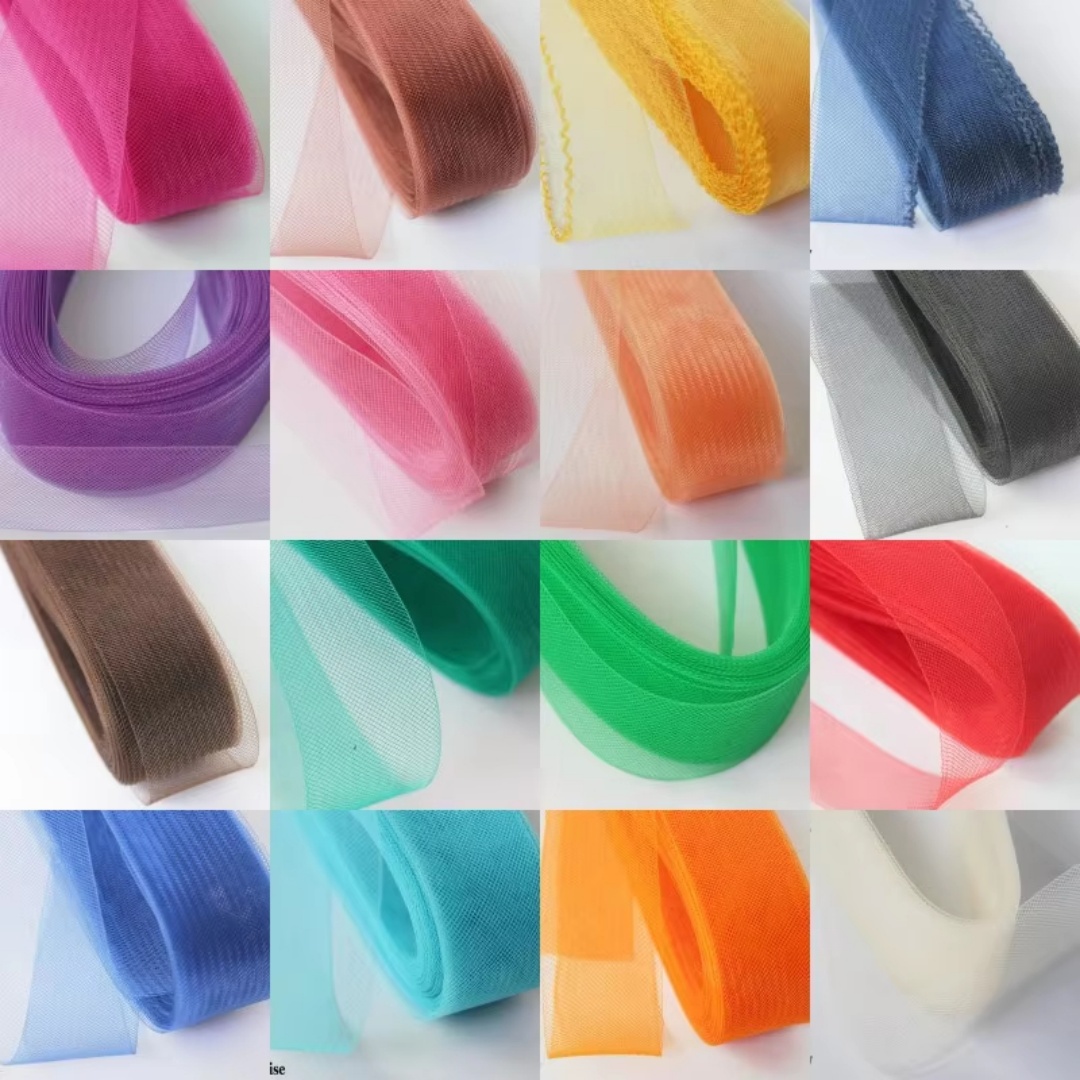 Crinoline Horsehair Net Braid  - Sewing Fabric 评论和价格