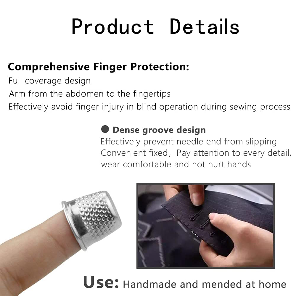 10/30Pcs Metal Sewing Thimble  - Sewing Thimble Metal 评论和价格