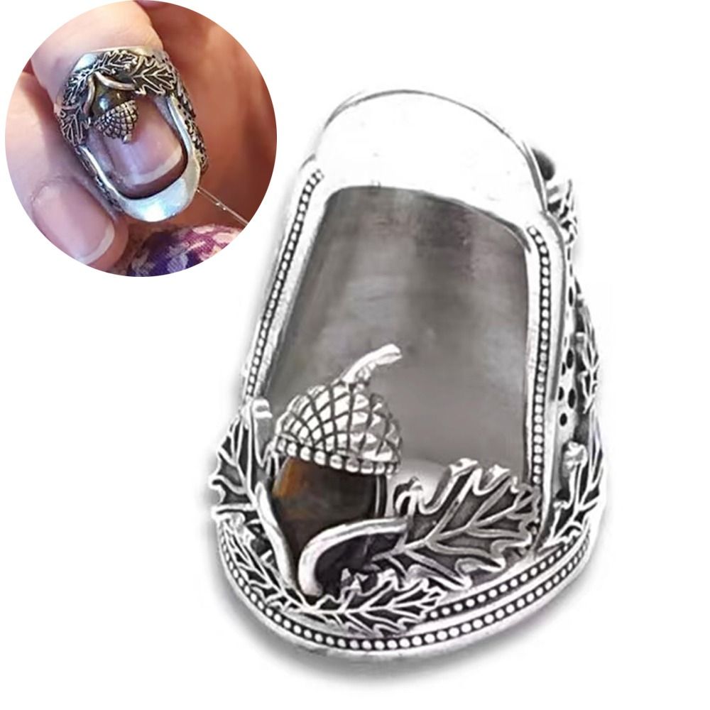 Metal Open Nail Acorn Thimble  - Sewing Thimble Metal 评论和价格