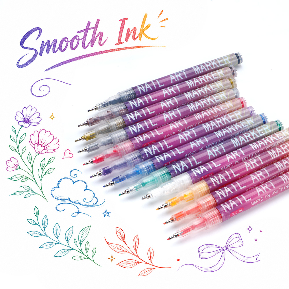 12 Pcs 0.5mm Fine Line Marker  - Copic Marker Sketch 评论和价格
