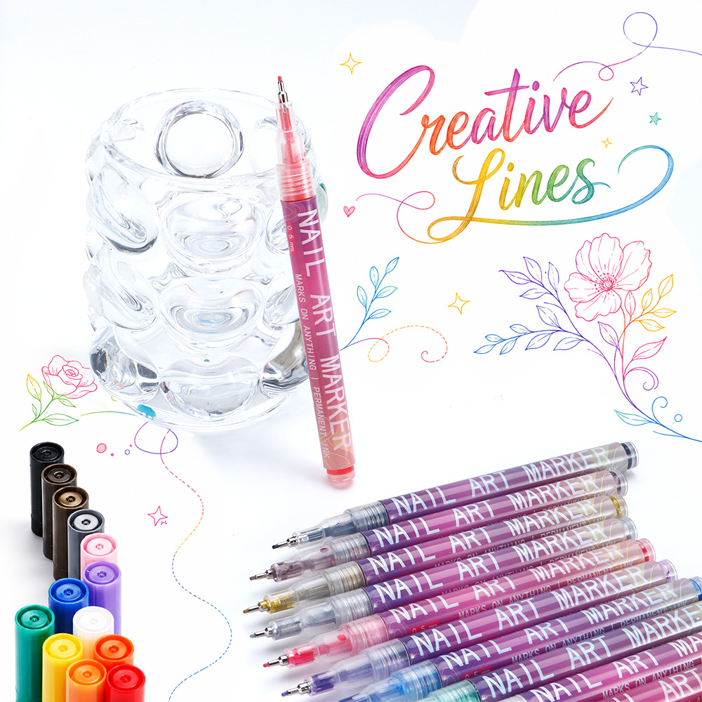 12 Pcs 0.5mm Fine Line Marker  - Copic Marker Sketch 评论和价格