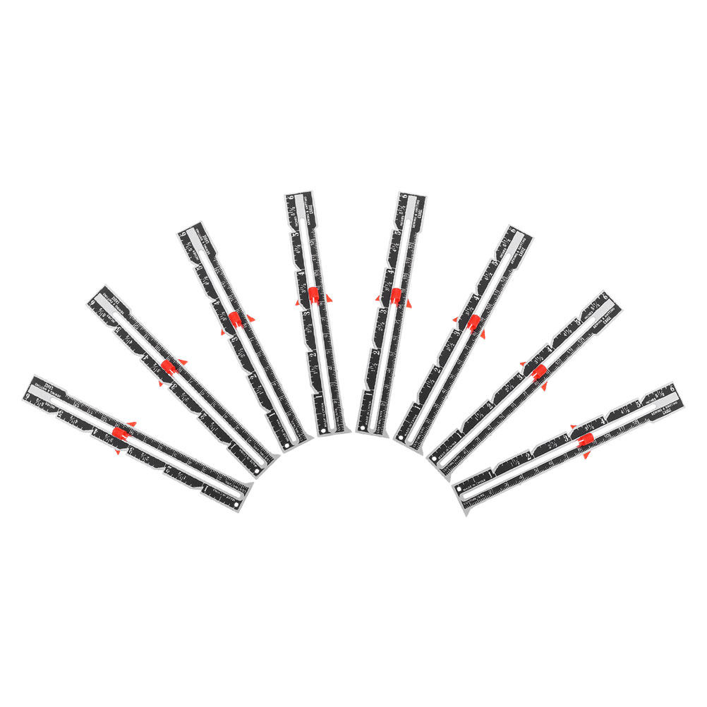 8Pcs Fabric Quilting Ruler Sli - Sewing Gauge Ruler 评论和价格