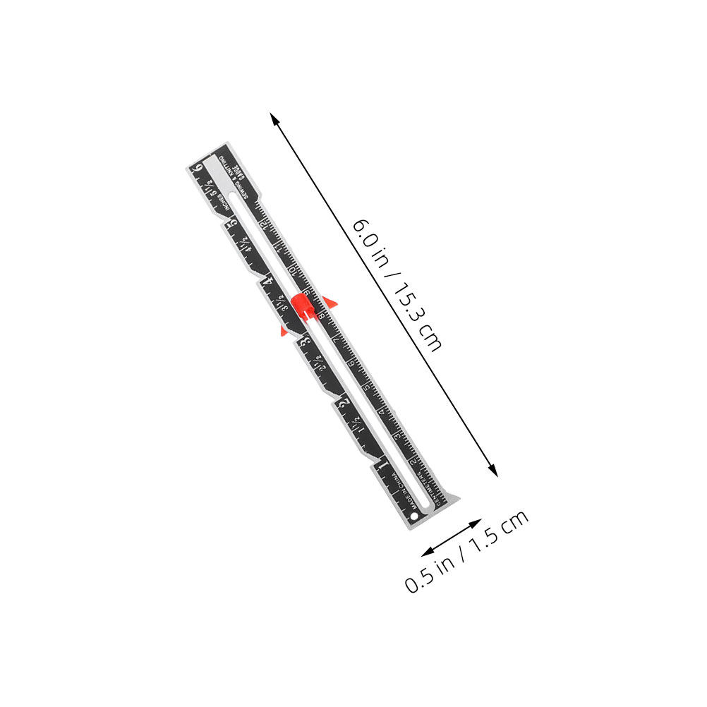 8Pcs Fabric Quilting Ruler Sli - Sewing Gauge Ruler 评论和价格