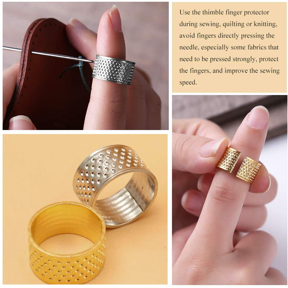 Hand-Working Sewing Thimble Me - Sewing Thimble Metal 评论和价格