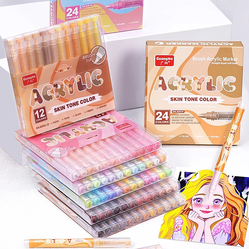 GuangNa 72 Colors Soft Brush A - Copic Marker Sketch 评论和价格
