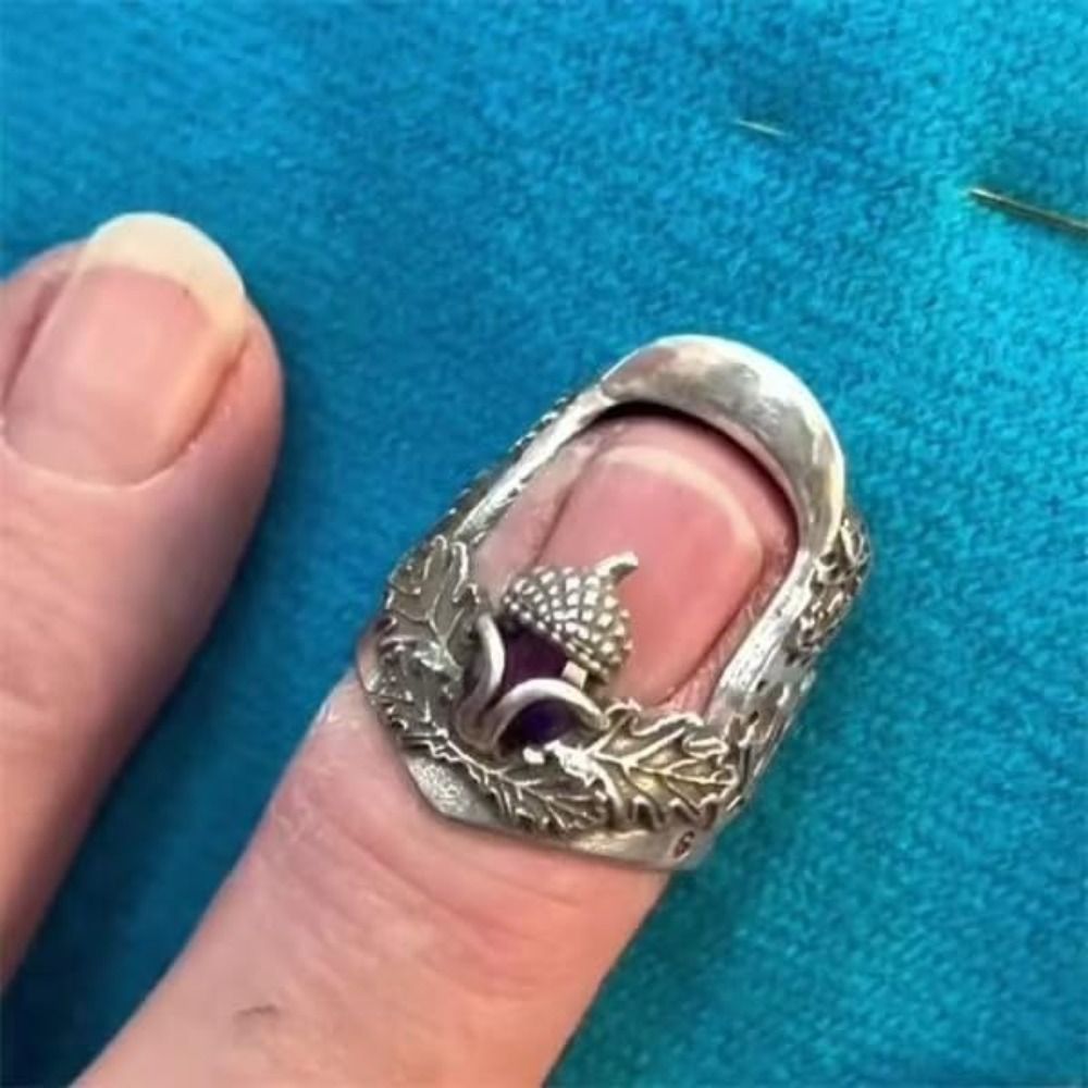 Metal Open Nail Acorn Thimble  - Sewing Thimble Metal 评论和价格